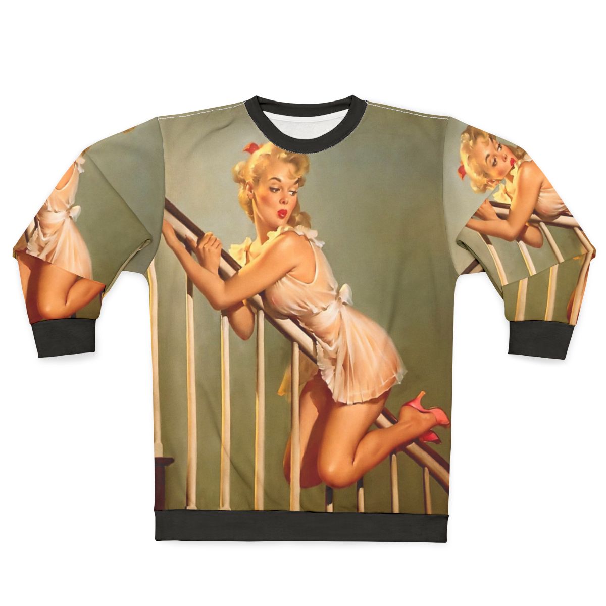 Vintage Pinup Girl Sweatshirt