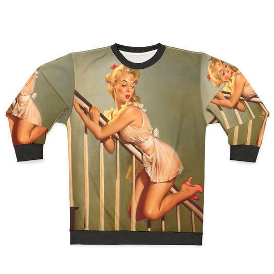 Vintage Pinup Girl Sweatshirt