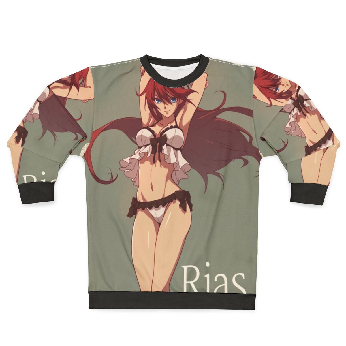 Rias Gremory pinup style sweatshirt