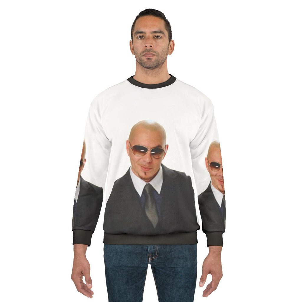Pitbull Sweatshirt featuring Mr Worldwide logo