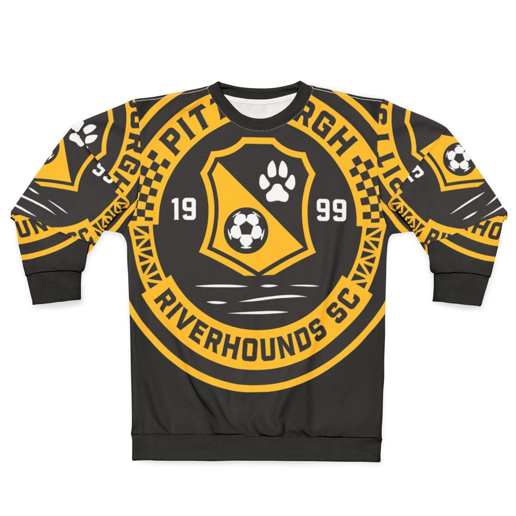 Pittsburgh Riverhounds Sweatshirt with Classic Sports Graphic