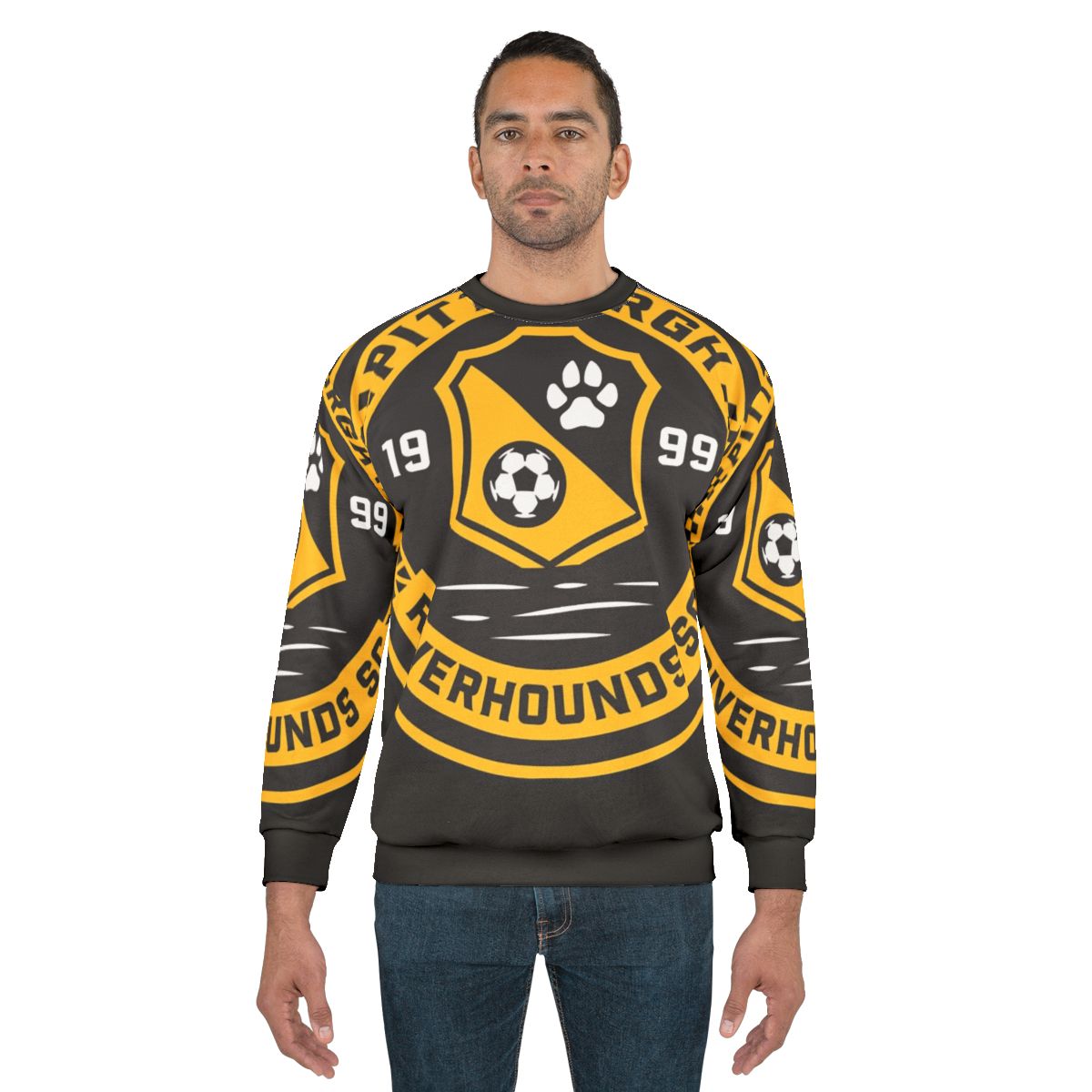 Pittsburgh Riverhounds Sweatshirt with Classic Sports Graphic