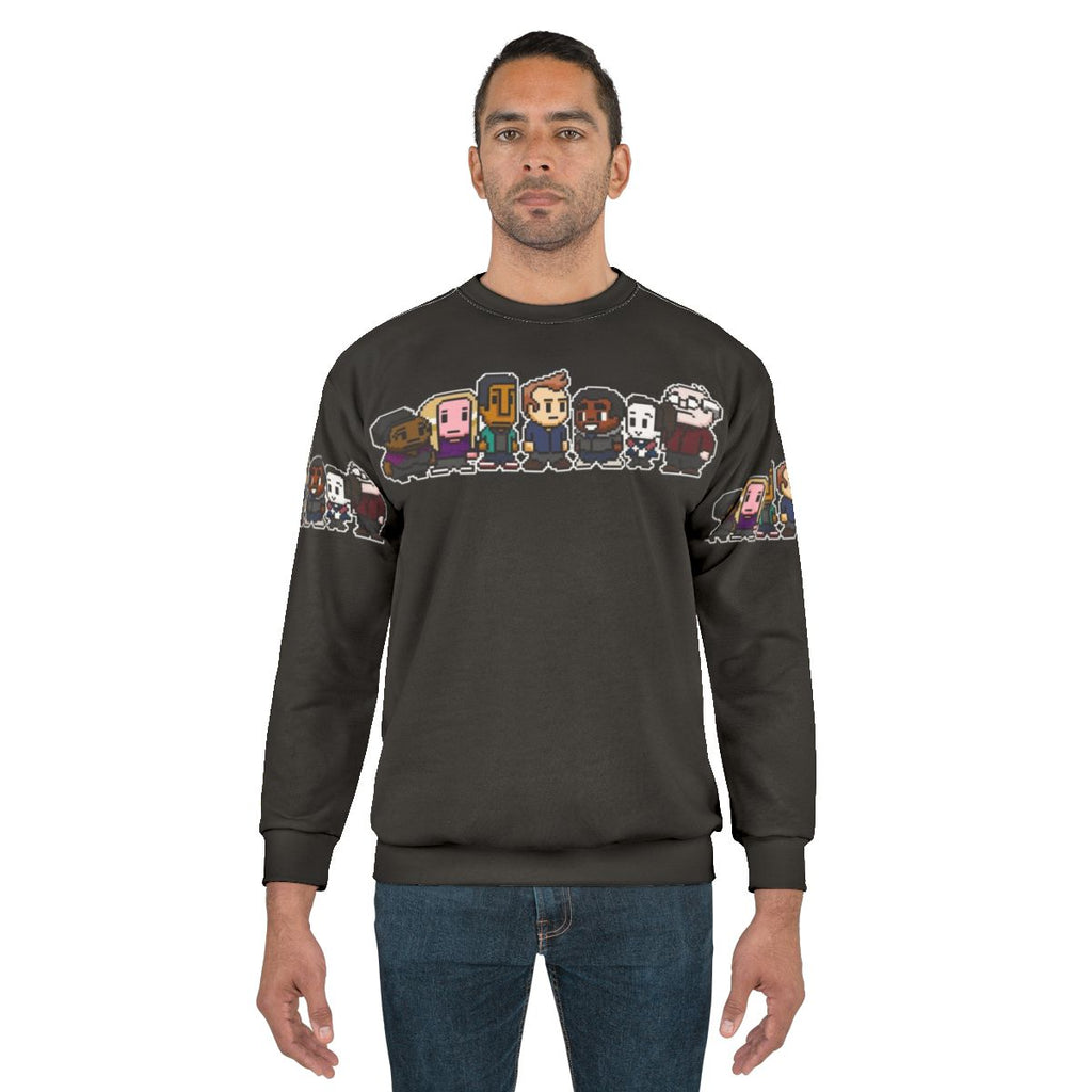 Pixel Community TV Show Sweatshirt