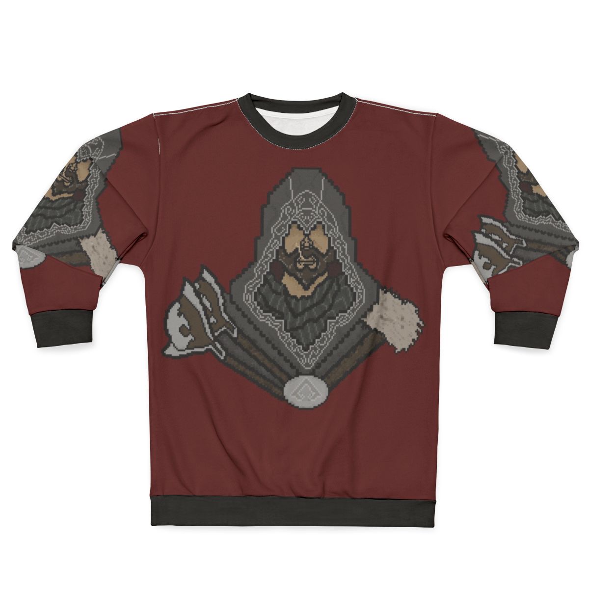 Pixel art Ezio Auditore Assassin's Creed Revelations sweatshirt