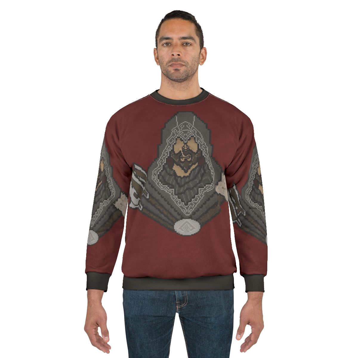 Pixel art Ezio Auditore Assassin's Creed Revelations sweatshirt