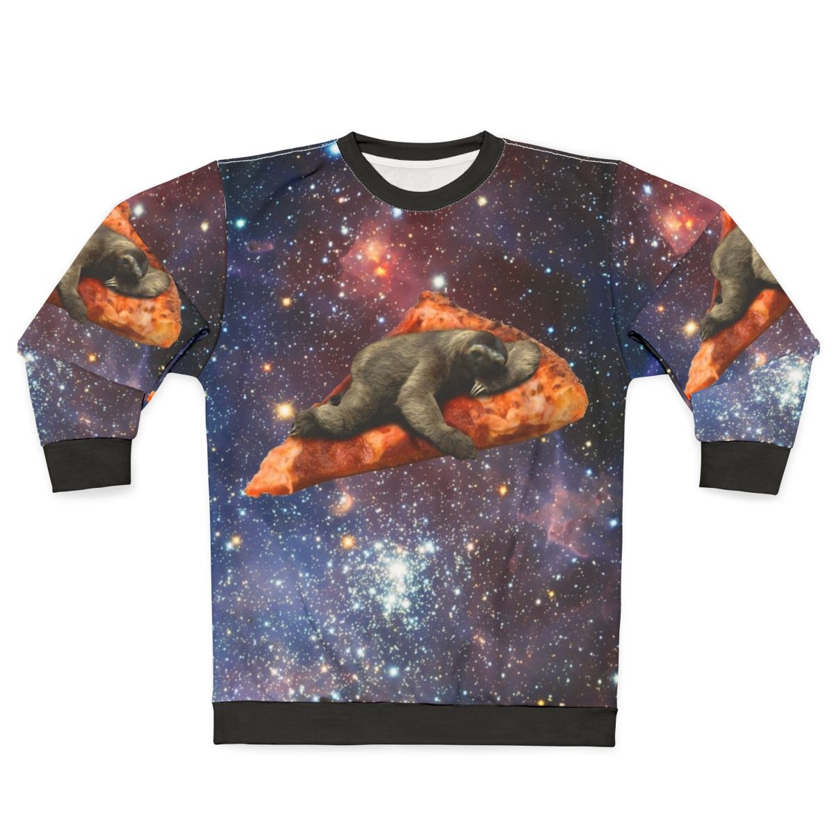 Intergalactic Pizza Sloth Sweatshirt
