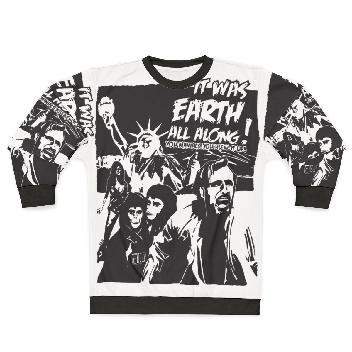 Vintage Planet of the Apes Sweatshirt - Cult Classic Movie Merchandise