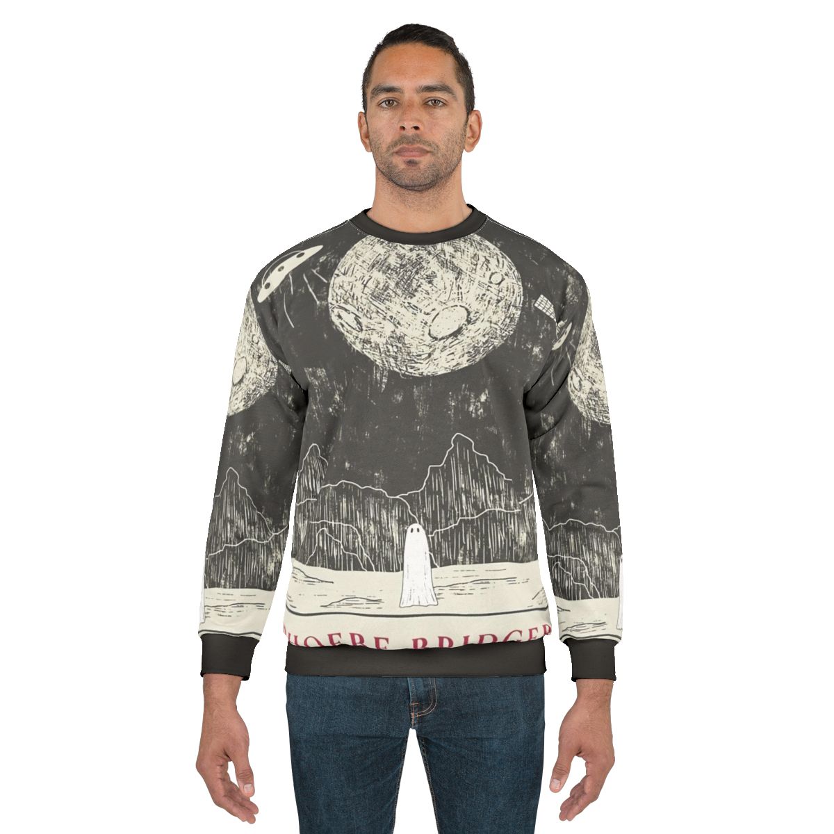 Planets Phoebe Bridgers Sweatshirt featuring Phoebe Bridgers' art