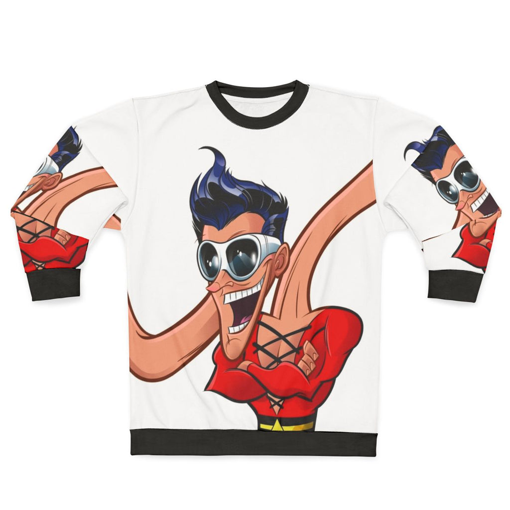 Plastic Man Superhero Sweatshirt