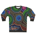 Platypus Playground Australian Aboriginal Art Sweatshirt