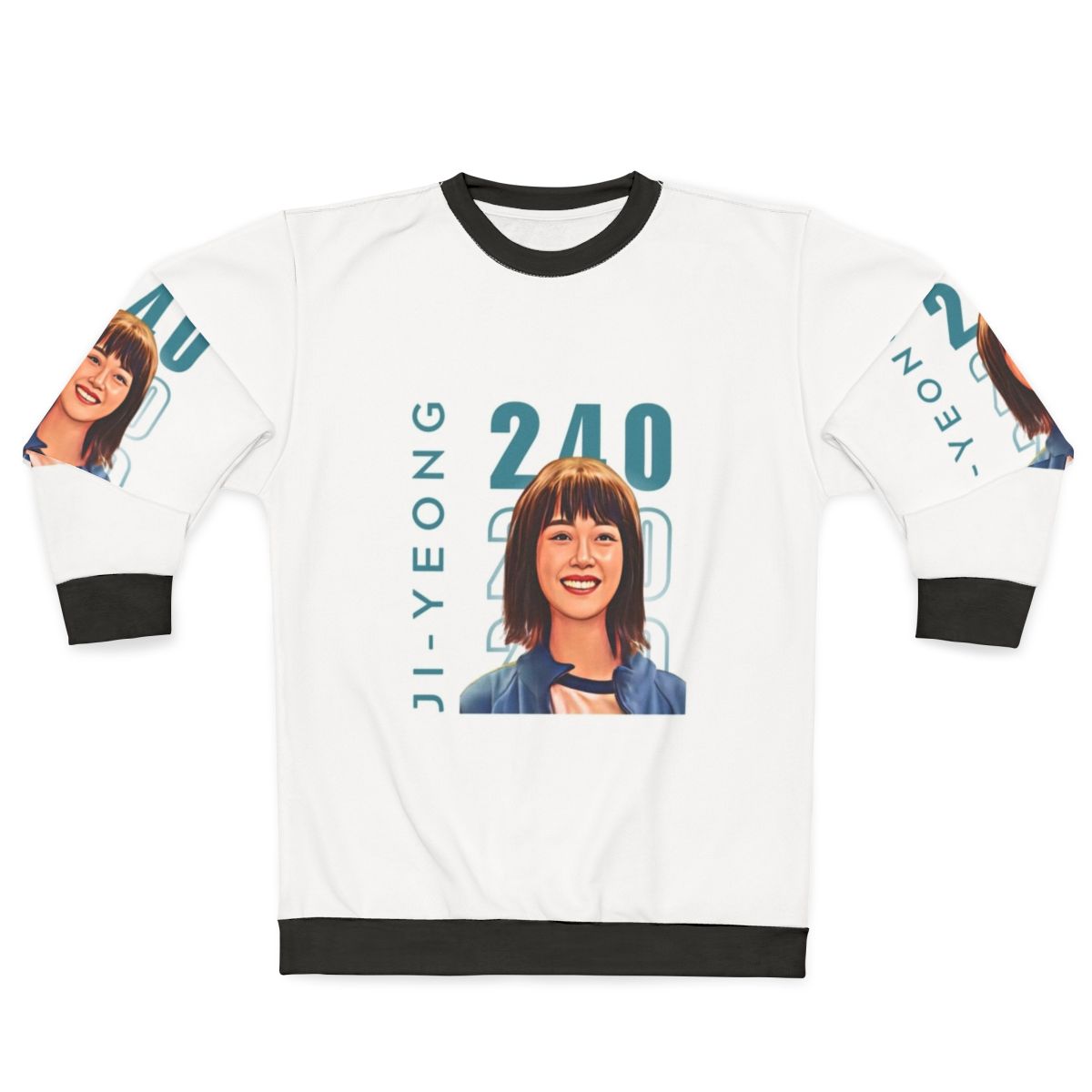 Player 240 Ji Yeong from Squid Game Netflix Series Sweatshirt