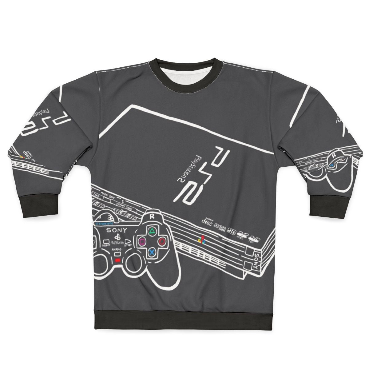 Retro Playstation 2 Console Sweatshirt