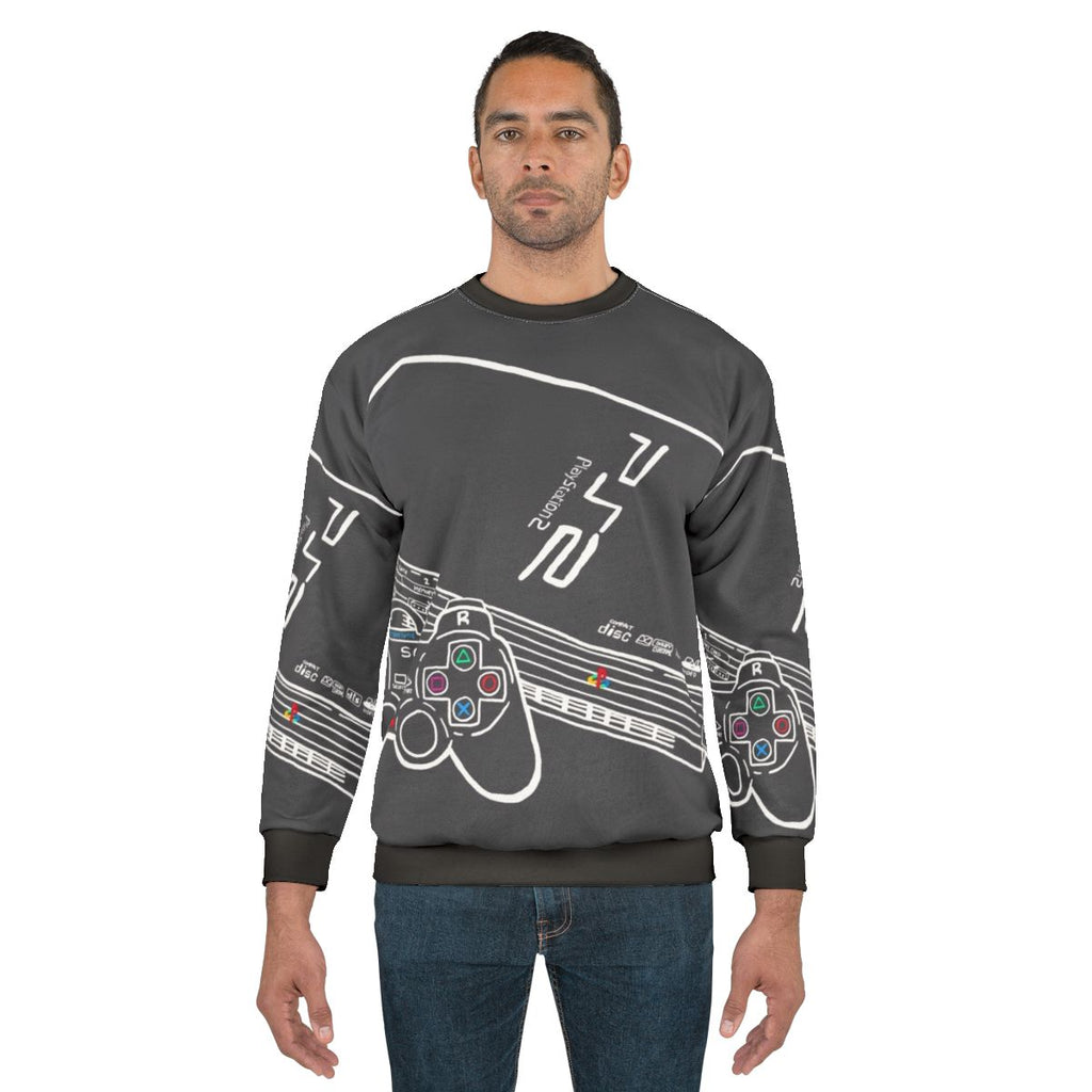 Retro Playstation 2 Console Sweatshirt