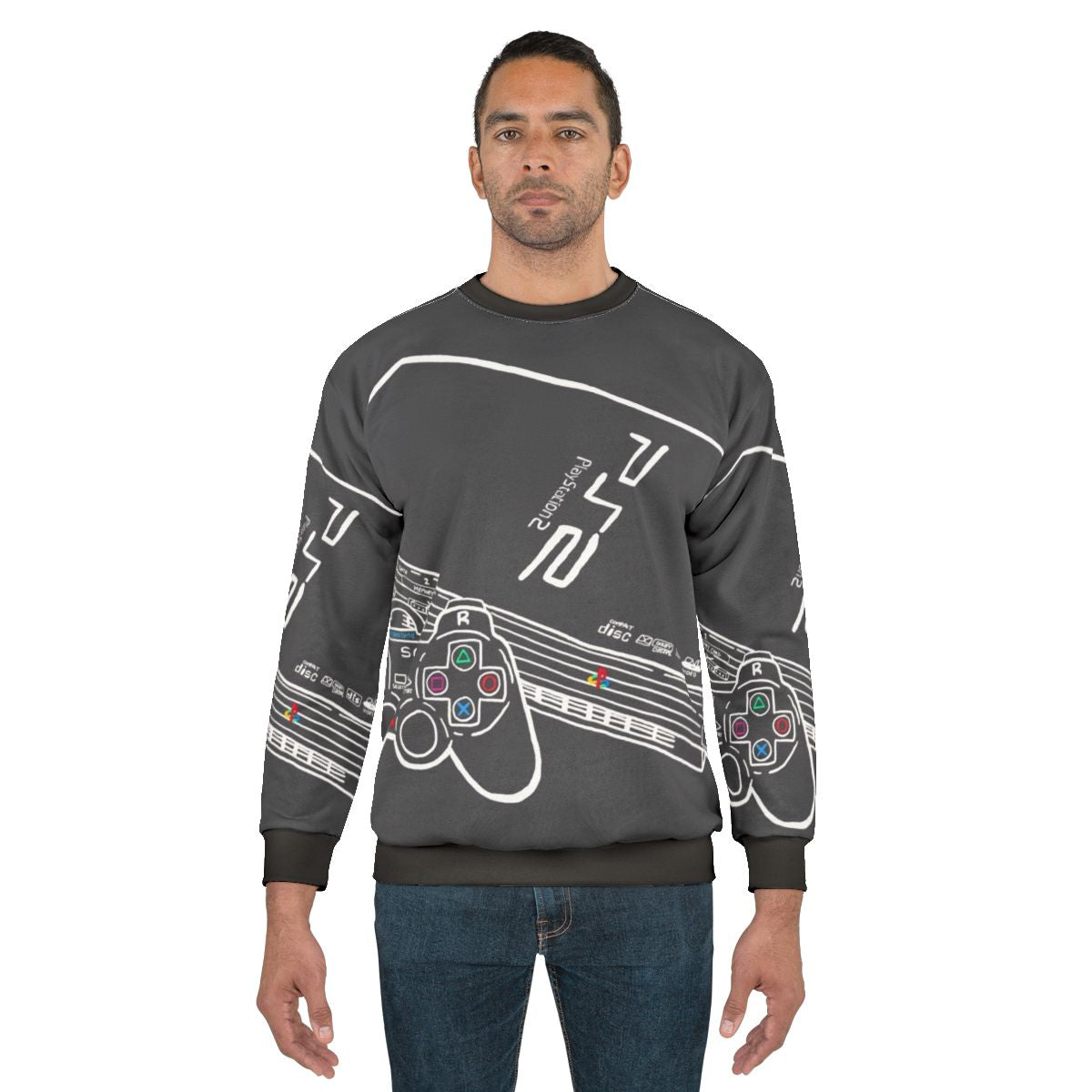 Retro Playstation 2 Console Sweatshirt