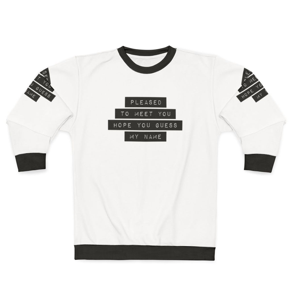 Classic rock 'Pleased to Meet You' sweatshirt