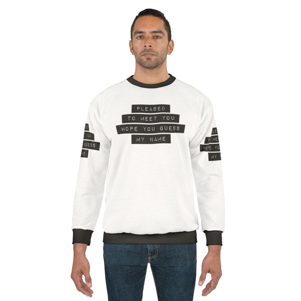 Classic rock 'Pleased to Meet You' sweatshirt