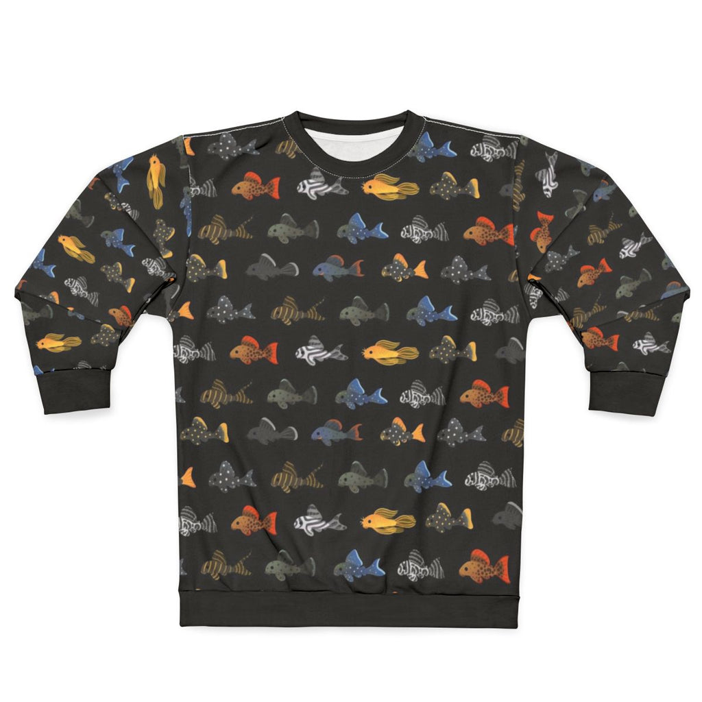 Pleco aquarium fish sweatshirt