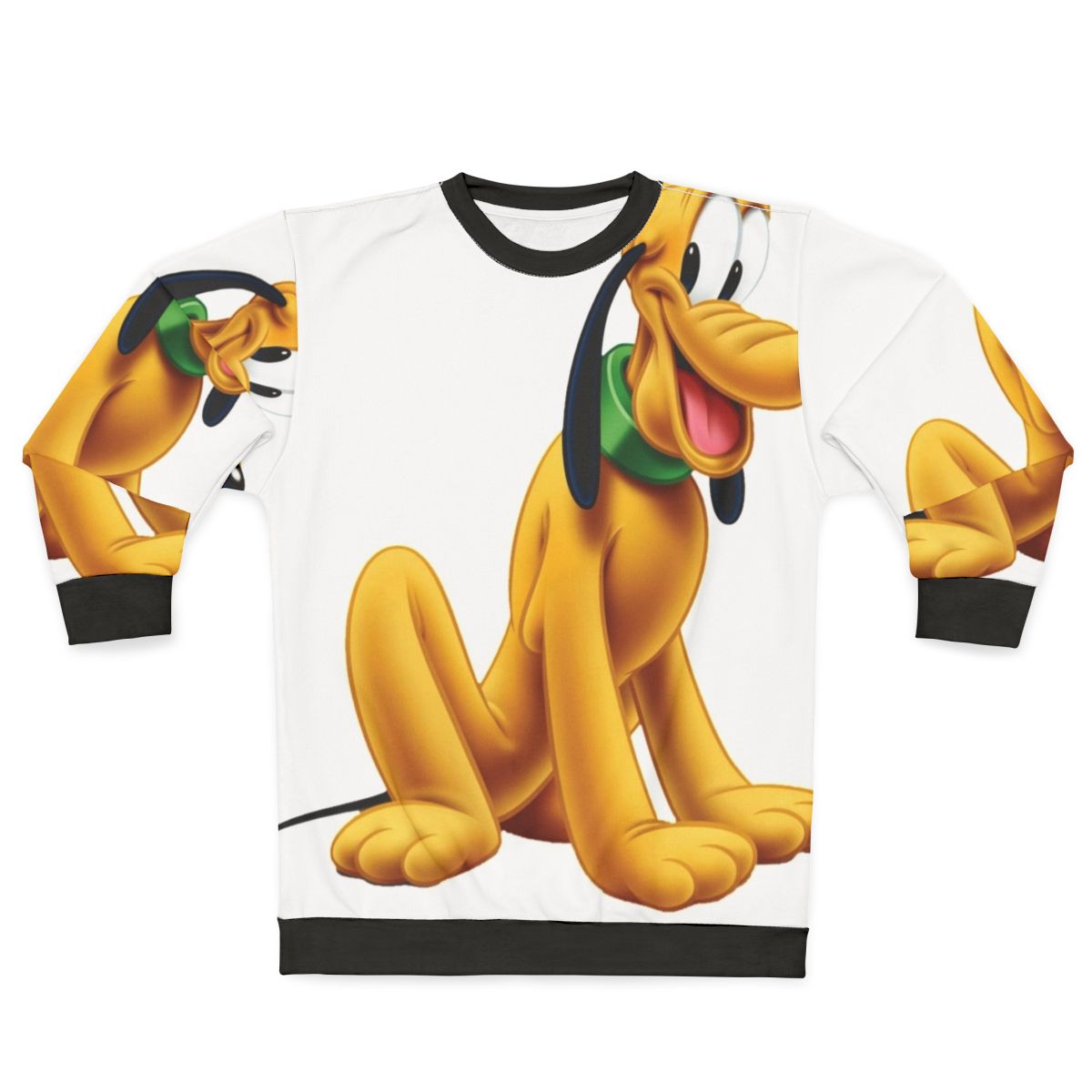 Mickey Mouse's Loyal Pet Dog Pluto on Sweatshirt