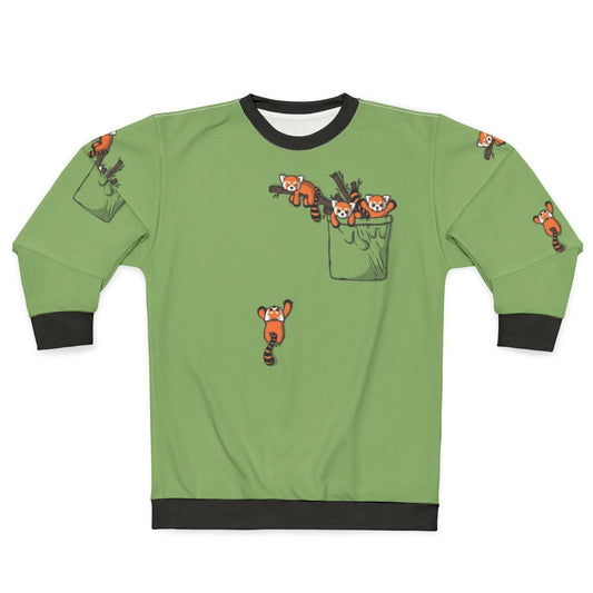 Pocket Red Panda Bears Sweatshirt