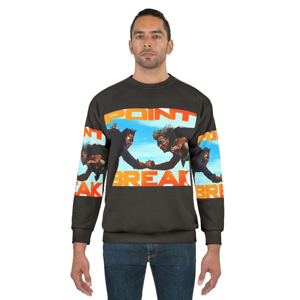 Point Break Movie Sweatshirt with Keanu Reeves and Patrick Swayze
