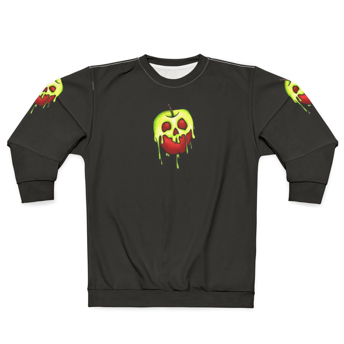 Poison Apple Disney Sweatshirt with Vibrant Design