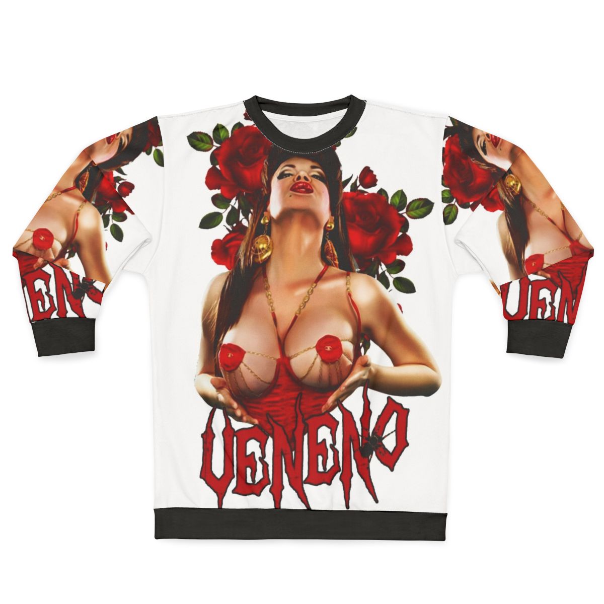 Poison Sweatshirt - Striking Gothic Apparel for the LGBTQ+ Community
