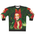 Poisonous Kiss Sweatshirt featuring Alejandro Mogollo's dark graphic design