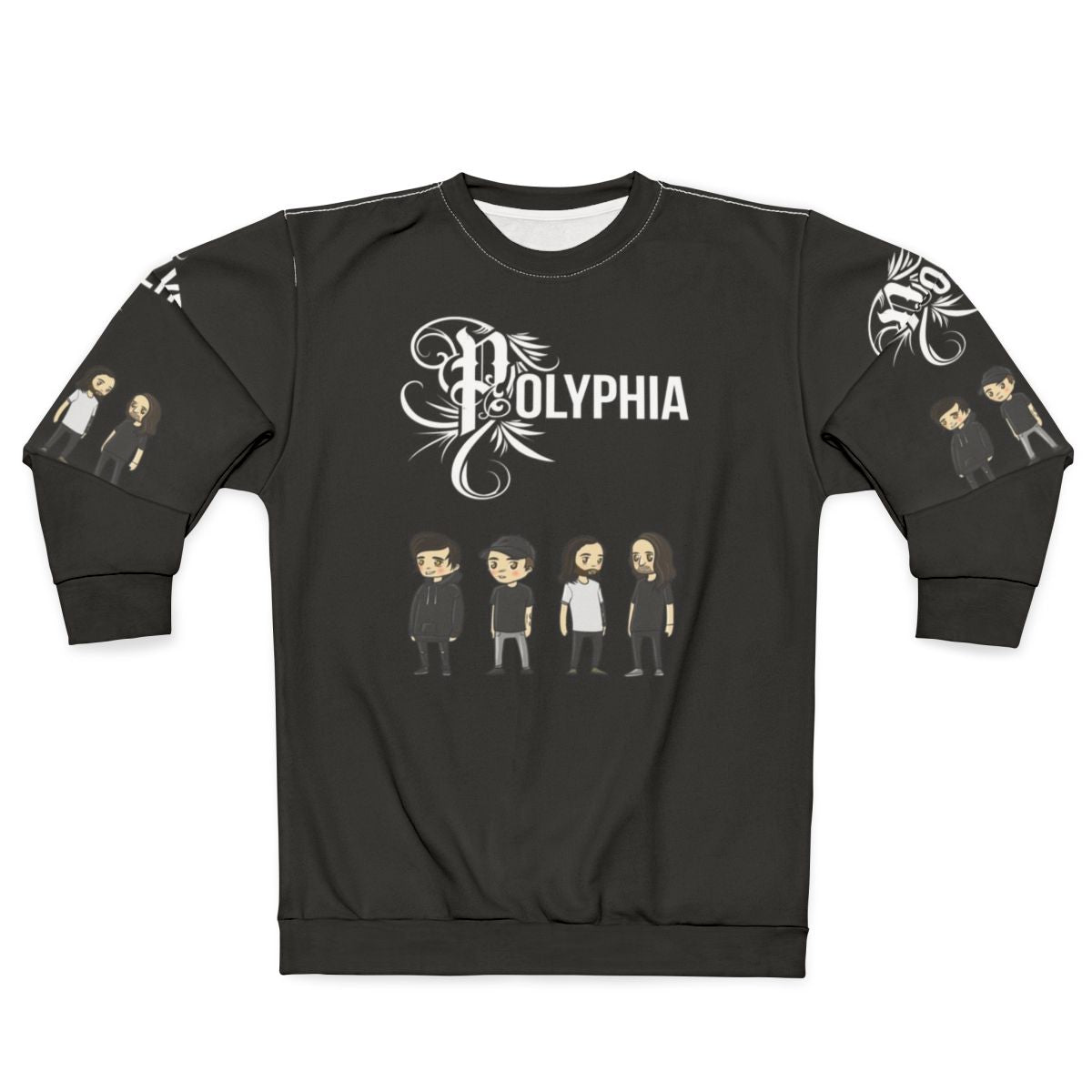 Polyphia Band Graphic Design Sweatshirt