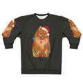 Pomeranian Christmas Lights Sweatshirt