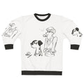Pongo and Roger 101 Dalmatians sketch sweatshirt