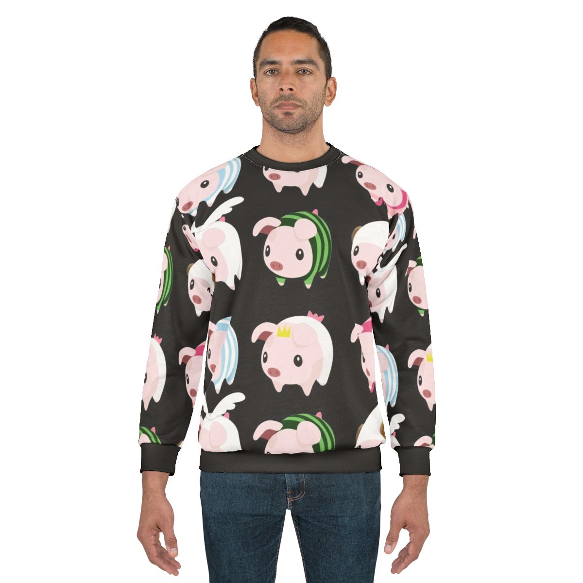 Monster Hunter Poogie Piggie Kawaii Sweatshirt