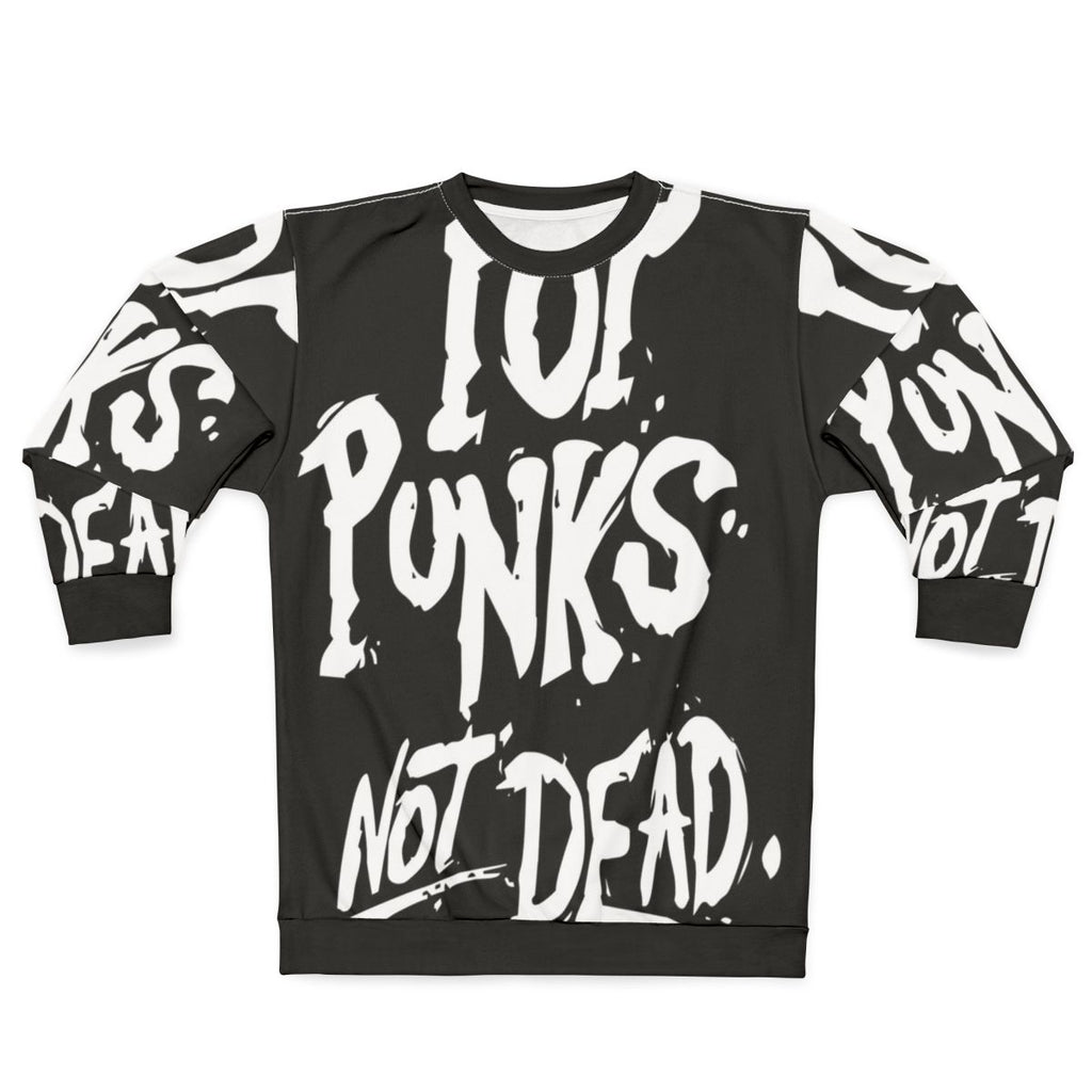 Pop punk rock band sweatshirt