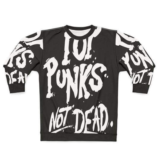 Pop punk rock band sweatshirt