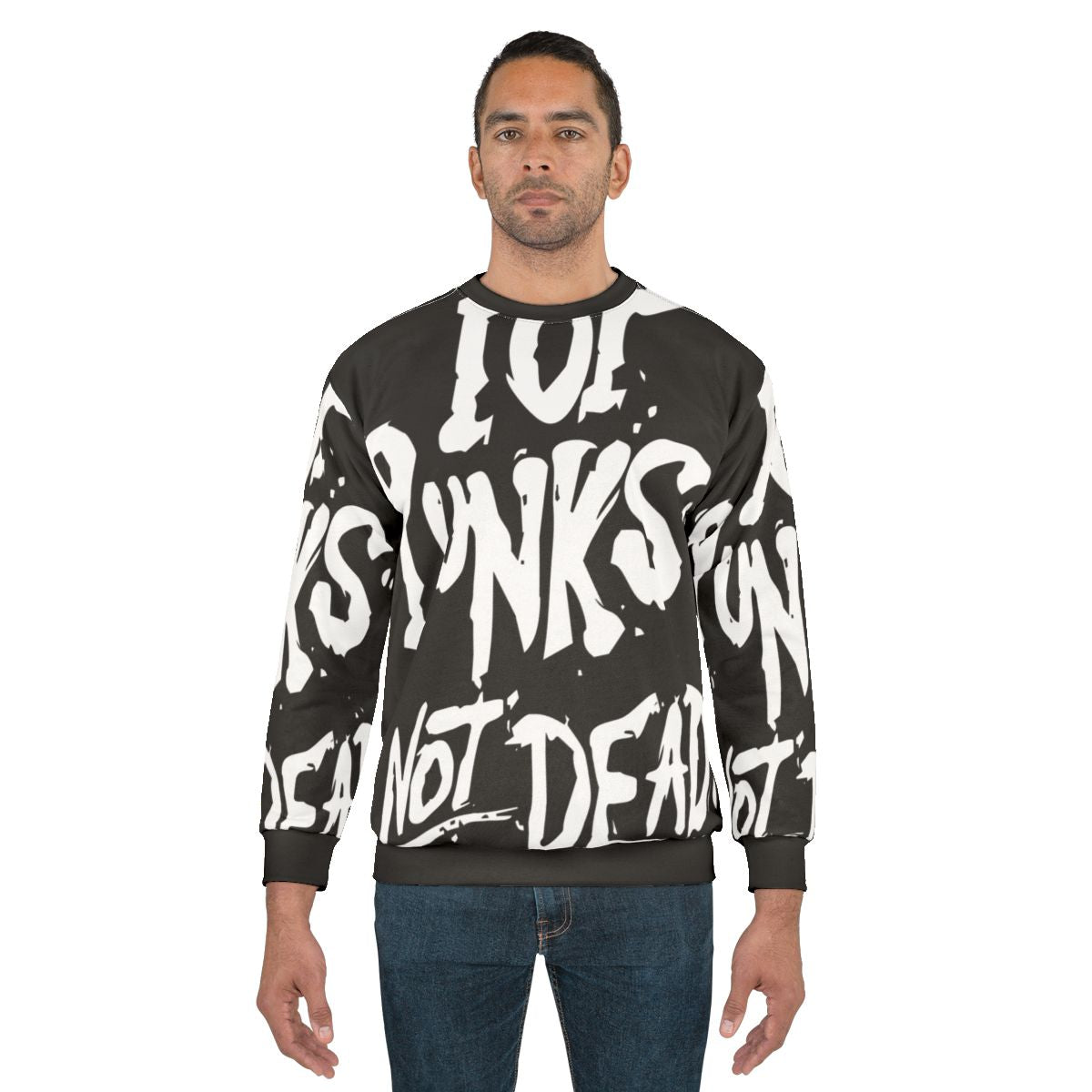 Pop punk rock band sweatshirt