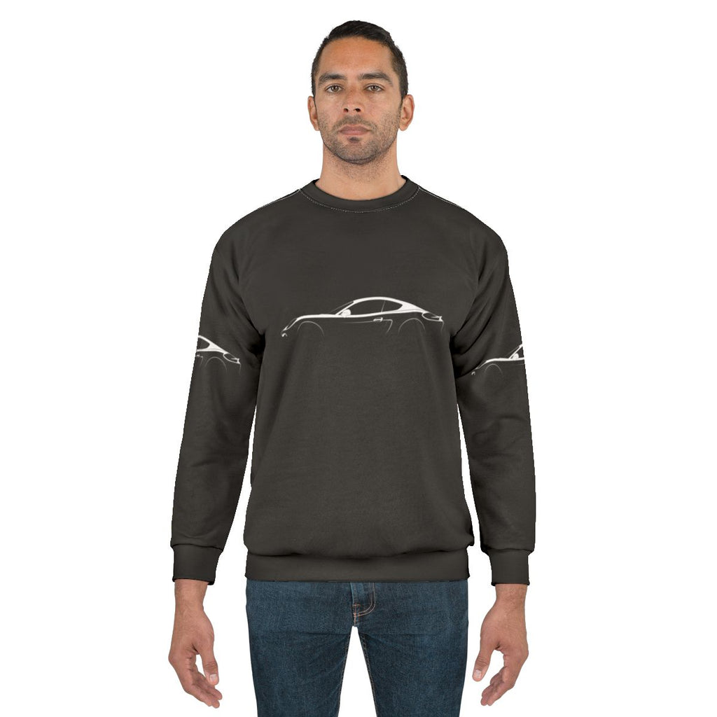 Porsche Cayman 981 Silhouette Sweatshirt