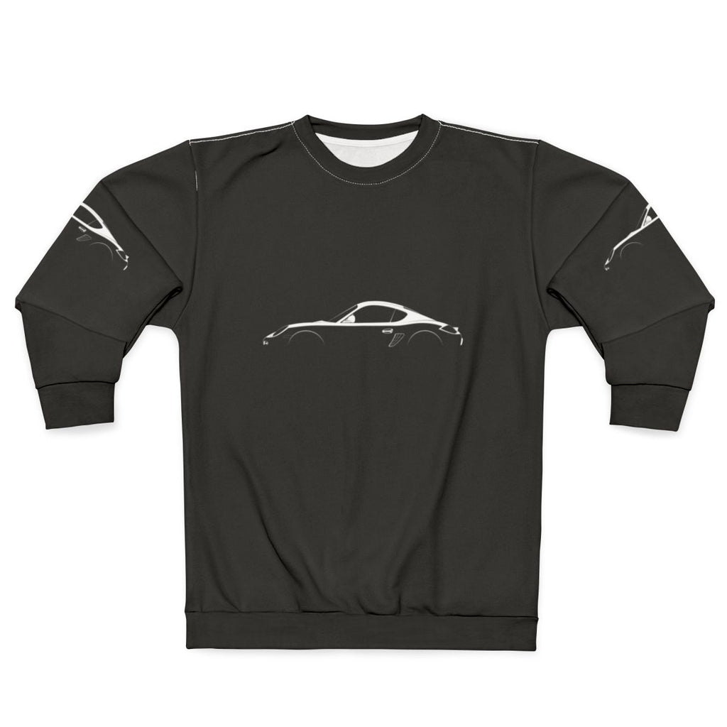 Porsche Cayman 987 Silhouette Graphic Sweatshirt
