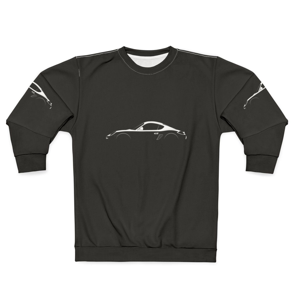 Porsche Cayman 987 Silhouette Graphic Sweatshirt