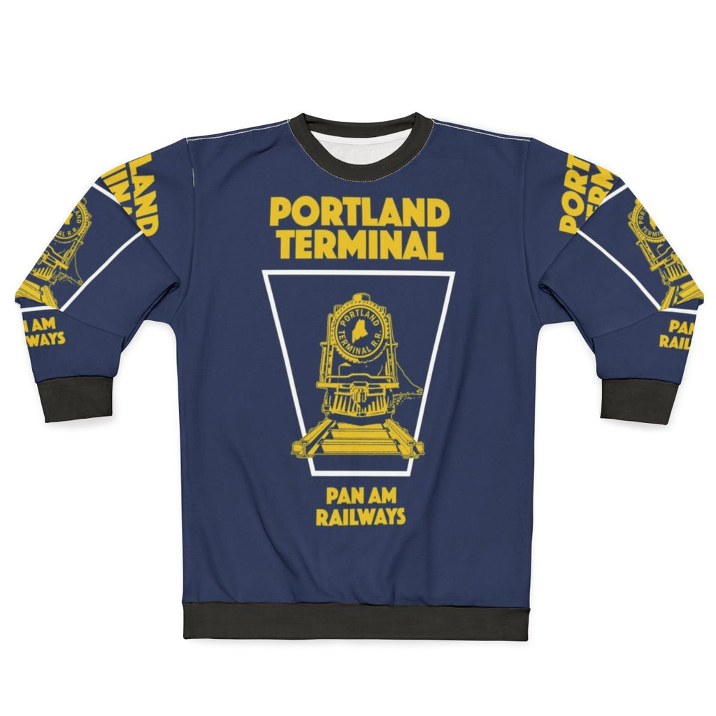 Vintage Portland Terminal Train Emblem Sweatshirt