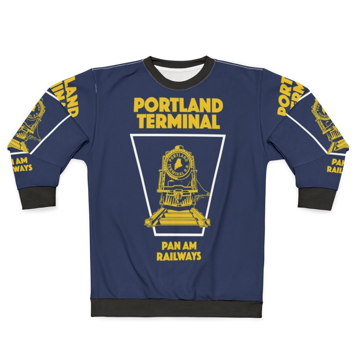 Vintage Portland Terminal Train Emblem Sweatshirt