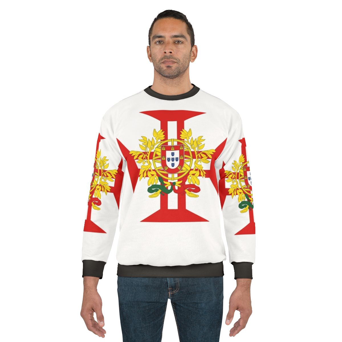 Portuguese Templar Cross Sweatshirt