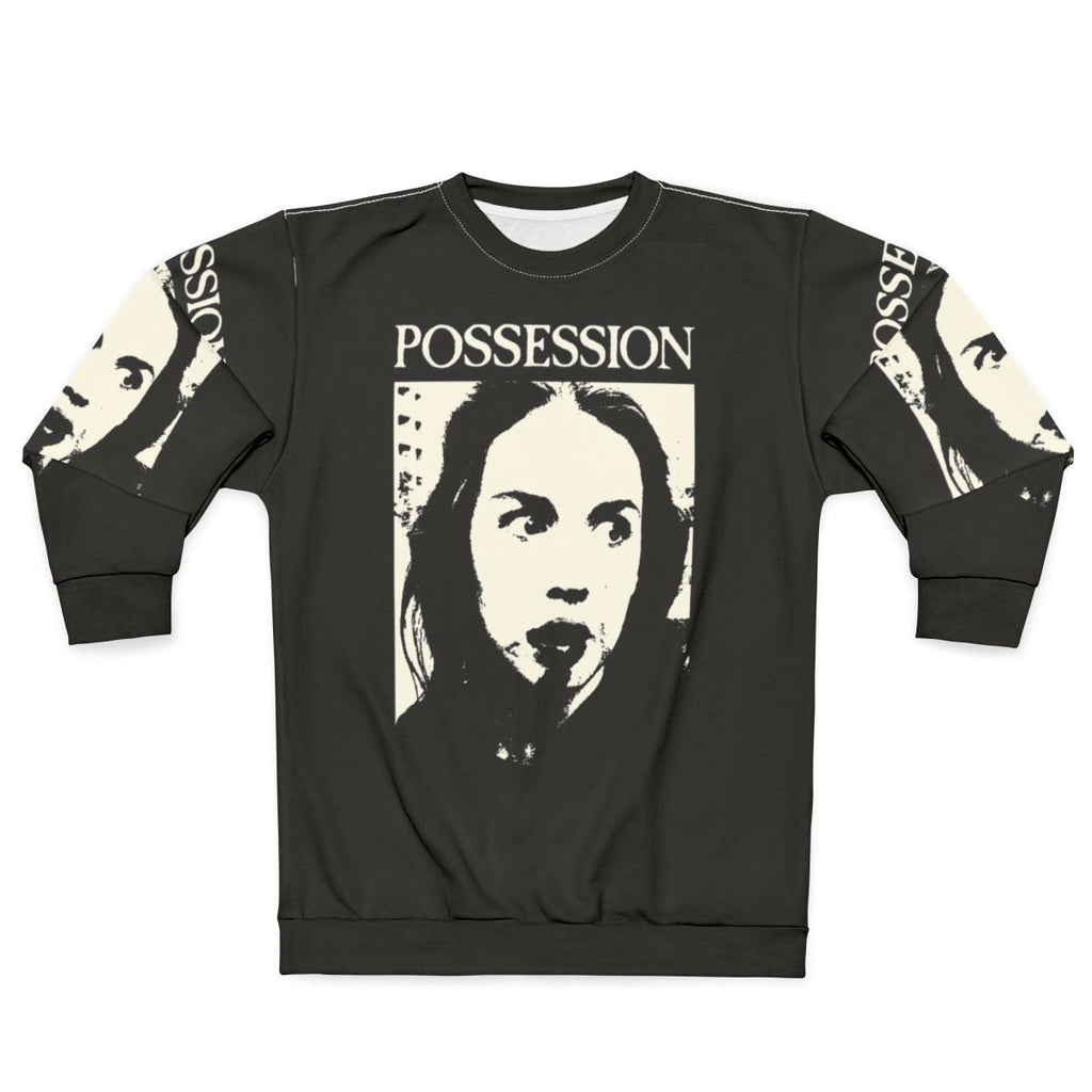 Possession Sweatshirt with Occult and Paranormal Design