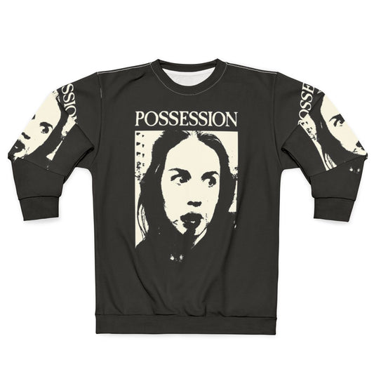 Possession Sweatshirt with Occult and Paranormal Design