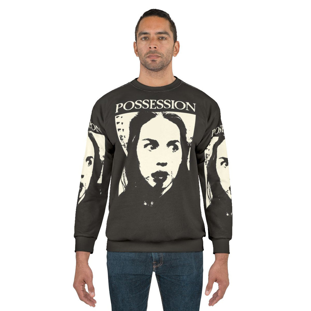 Possession Sweatshirt with Occult and Paranormal Design