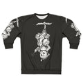 Cozy possum banjo sweatshirt for bluegrass music lovers