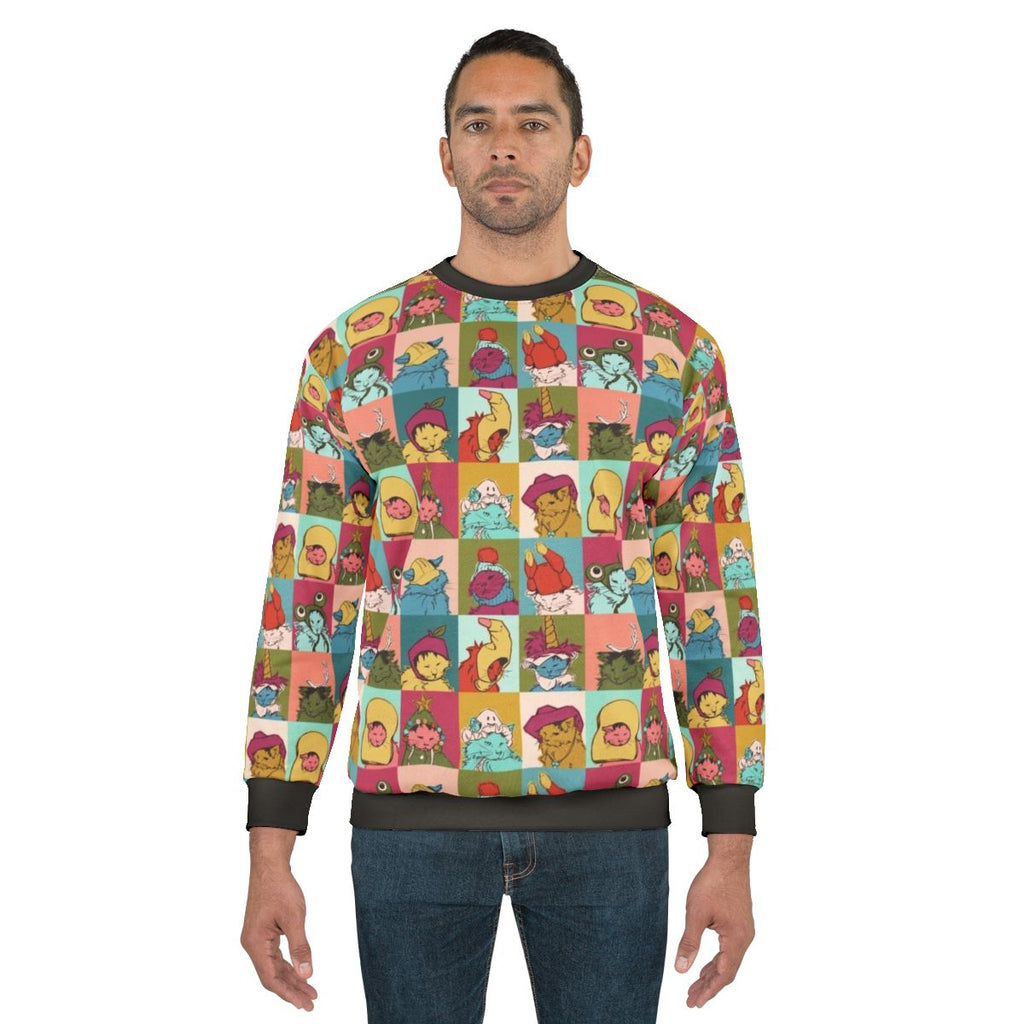 Pot Roast Themed Sweatshirt for Cat Lovers