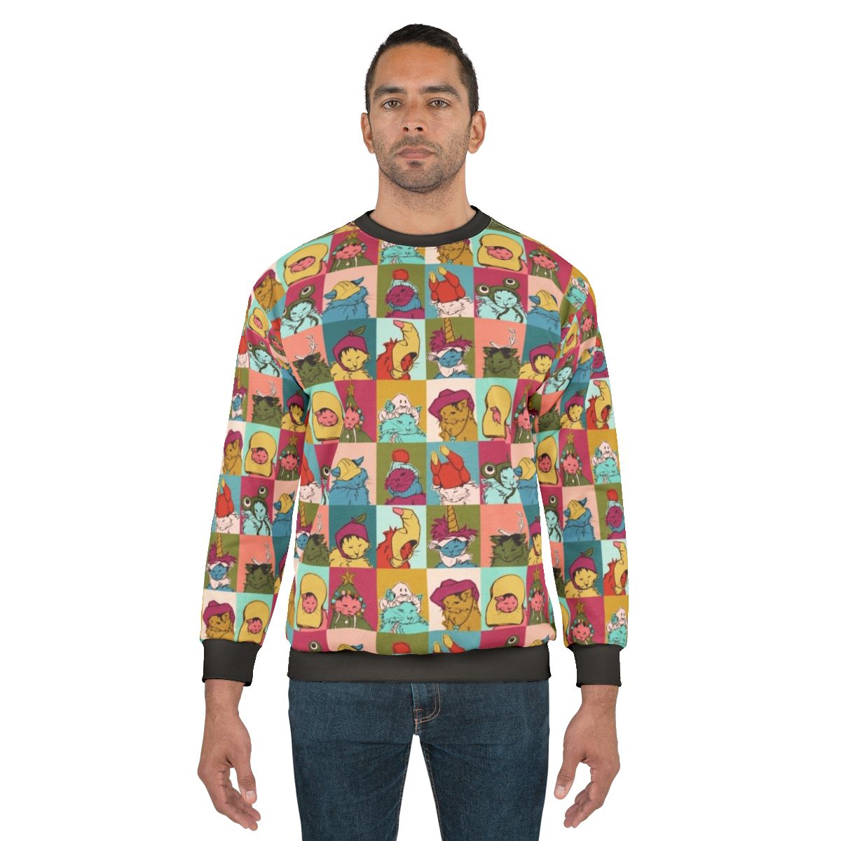 Pot Roast Themed Sweatshirt for Cat Lovers