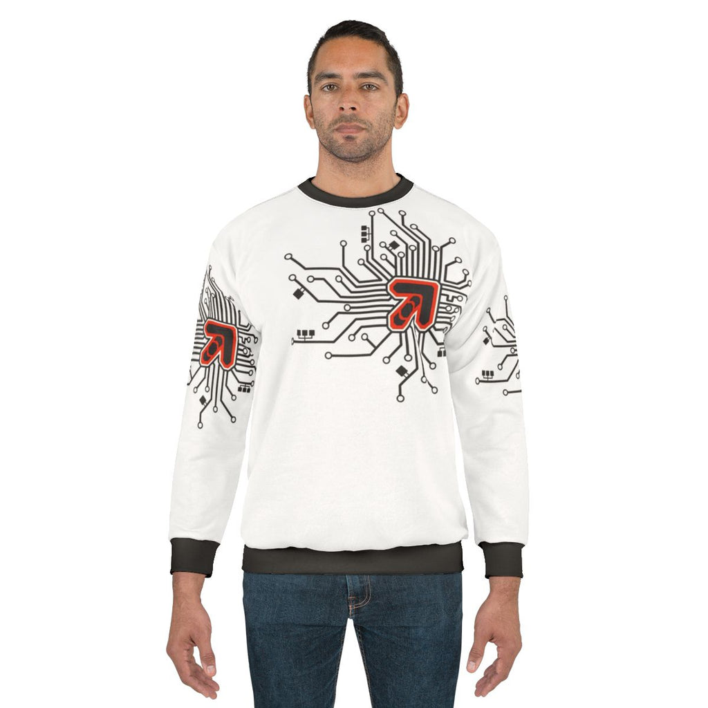 Powered by Arrows 2.0 Inverse Red Dance Game Sweatshirt
