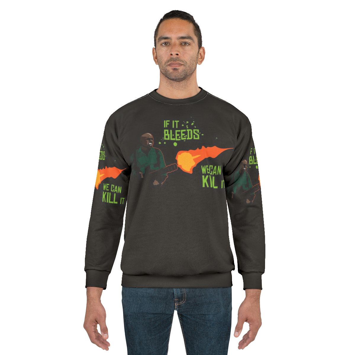 Predator "If It Bleeds We Can Kill It" Sweatshirt