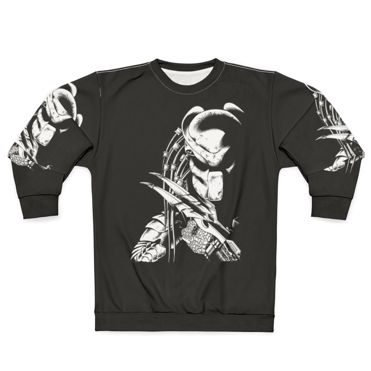 Predator Sci-Fi Sweatshirt with Iconic Movie Characters