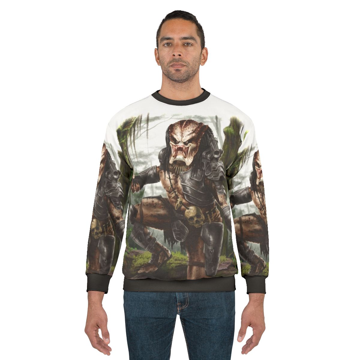 Predator Sci-Fi Movie Themed Sweatshirt